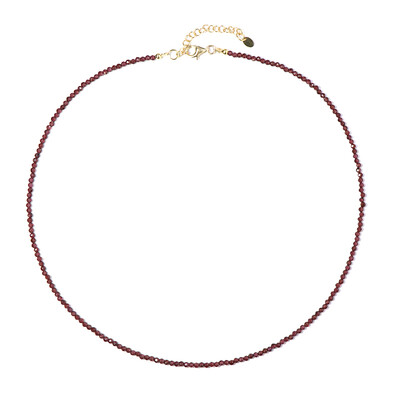 Collar en plata con Granate de la India