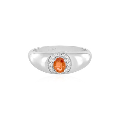 Anillo en plata con Zafiro Crepúsculo