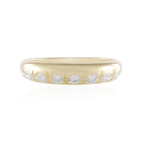Anillo en oro con Diamante IF (G)  (de Melo)