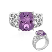 Anillo en plata con Cuarzo azur
