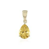 Colgante en oro con Berilo amarillo