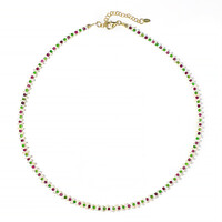 Collar en plata con Rubí de Madagascar