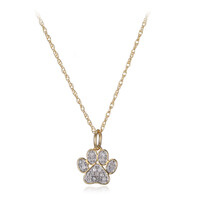 Collar en plata con Diamante I3 (I)