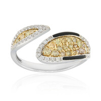 Anillo en oro con Diamante fancy SI2 (CIRARI)