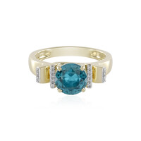 Anillo en oro con Zircón Ratanak Kirí AAA (de Melo)