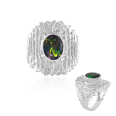 Anillo en plata con Ópalo de Mezezo (de Melo)