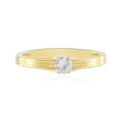 Anillo en plata con Zafiro blanco