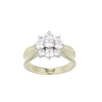 Anillo en plata con Zircón (Adela Silber)