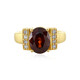 Anillo en plata con Zircón cognac