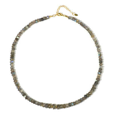 Collar en plata con Labradorita