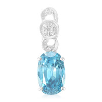 Colgante en plata con Zircón de Ratanak Kirí