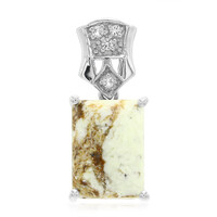 Colgante en plata con Magnesita