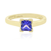 Anillo en oro con Tanzanita AAA