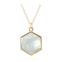 Collar en plata con Nácar