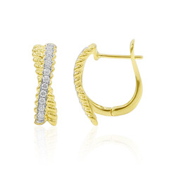 Pendientes en oro con Diamante IF (D)