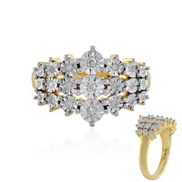 Anillo en plata con Diamante I2 (J)