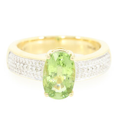 Anillo en oro con Turmalina Paraíba (AMAYANI)