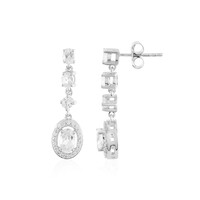 Pendientes en plata con Zircón