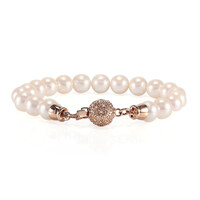 Brazalete en oro con Perla de Akoya (TPC)