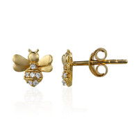 Pendientes en plata con Zircón