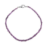 Brazalete en plata con Diamante púrpura (CUSTODANA)