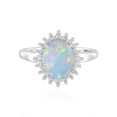 Anillo en plata con Ópalo de Welo