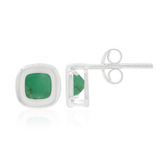 Pendientes en plata con Esmeralda