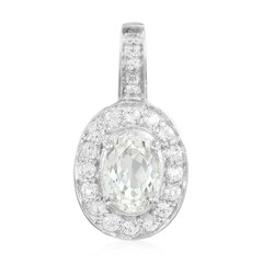Colgante en plata con Cuncita amarillo canario