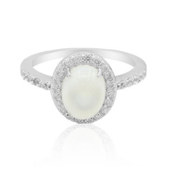 Anillo en plata con Ópalo de Welo