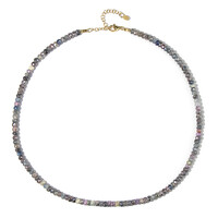 Collar en plata con Zafiro místico