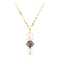 Collar en plata con Perla blanca Freshwater
