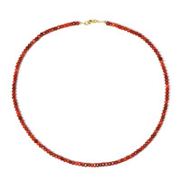 Collar en plata con Jaspe rojo