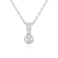 Collar en plata con Diamante I3 (J)