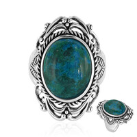 Anillo en plata con Crisocola (Art of Nature)