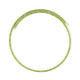 Collar al cuello en acero con Peridoto (Riya)
