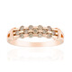 Anillo en oro con Diamante rosa de Francia de Argyle SI1 (Annette)