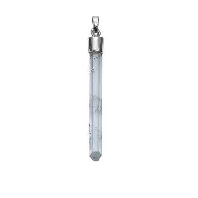Colgante en plata con Aguamarina
