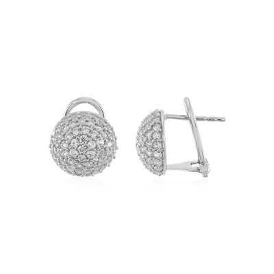 Pendientes en plata con Zircón