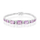 Brazalete en plata con Amatista