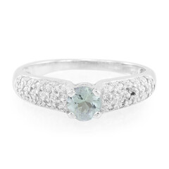Anillo en plata con Tanzanita
