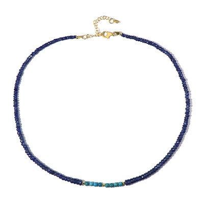 Collar en plata con Turquesa
