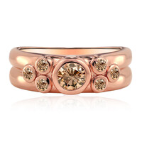 Anillo en oro con Diamante rosa de Francia de Argyle VS1
