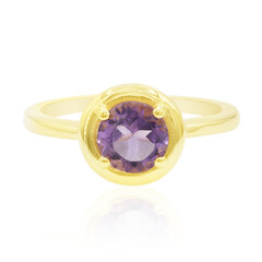 Anillo en plata con Amatista