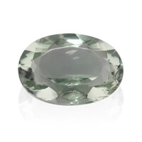 Piedra preciosa con Amatista verde de Santa Lucía