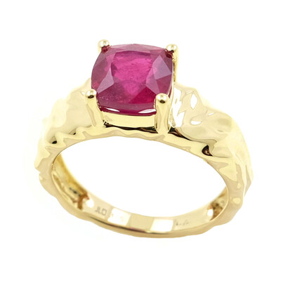 Anillo en oro con Rubí de Madagascar (de Melo)