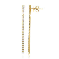 Pendientes en oro con Diamante SI2 (H) (CIRARI)