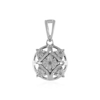 Colgante en plata con Diamante I3 (H)