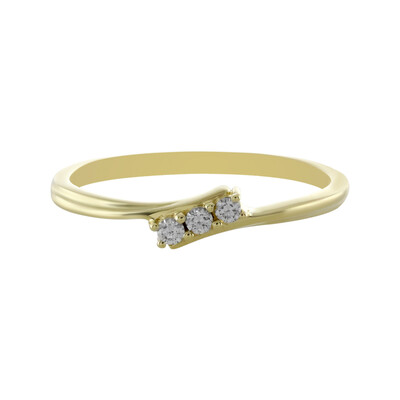 Anillo en oro con Diamante limpio a lupa F (LUCENT DIAMONDS)