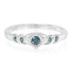 Anillo en plata con Diamante fantasía
