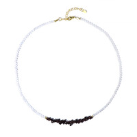 Collar en plata con Zircón